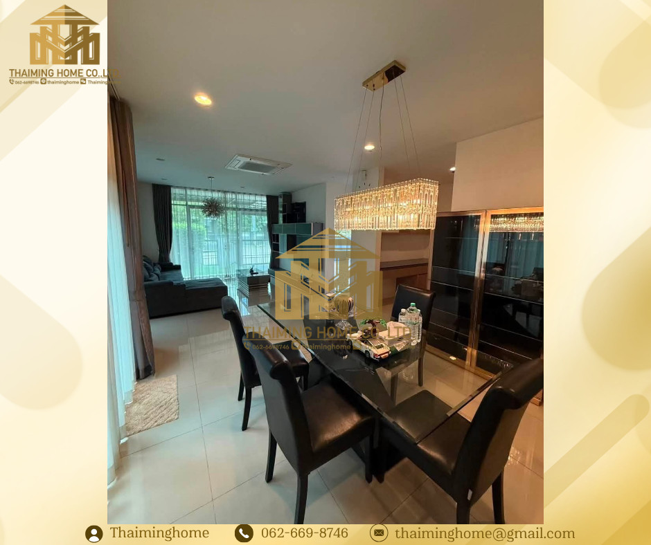ให้เช่า บ้านเดี่ยว 2ชั้น เศรษฐสิริ กรุงเทพกรีฑา 3ห้องนอน 3ห้องน้ำ (TH8-10126) – รูปที่ 3