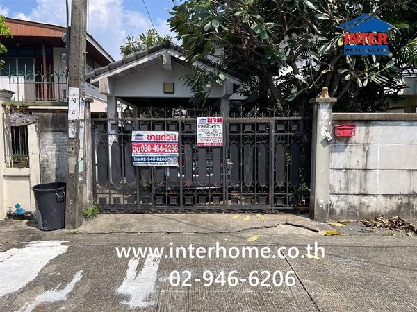2-story detached house, 83 sq m. Detached house, Chokchai 4, Soi Chokchai 4, Soi 54, near Chokchai 4 Intersection, Soi 54, Soi Chokchai 4, Soi 50, Intersection 1, Chokchai 4 Road, Lat Phrao District, Bangkok