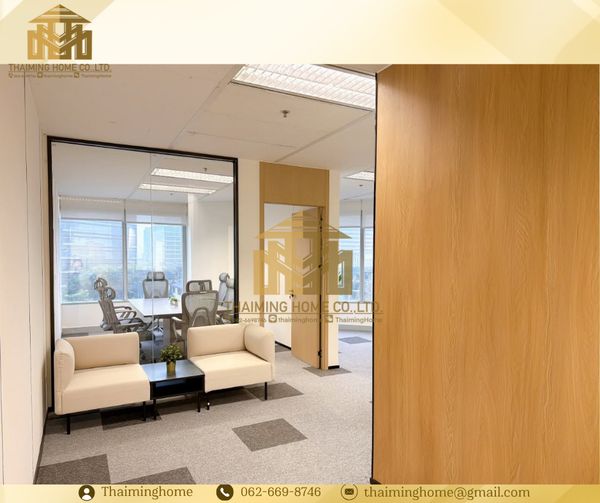 Office for rent/office 113 sq m. with furniture, Lumpini, near Ploenchit BTS, Chidlom, Nana (TO8-4126)