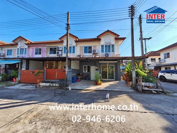 Townhouse, 2 floors, 21.6 sq m, Pruksa Ville 16 Rangsit-Ongkharak. Near Passorn Village 4 Rangsit-Nakhon Nayok Road, Thanyaburi, Pathum Thani