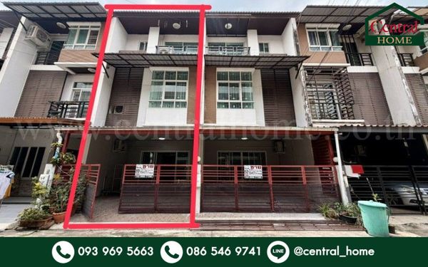 Townhome 3.5 floors, The Roof Chaengwattana.