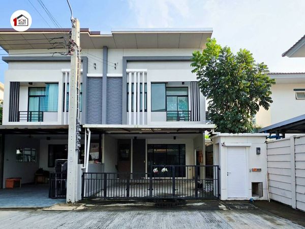 ขาย ทาวน์โฮมแฝดหลัง เดอะทรัสต์ 95 ราชพฤกษ์-รัตนาธิเบศร์ (โครงการ 3)  หลังมุม 4 ห้องนอน ต่อเติมครบ ทำเล ราชพฤกษ์-ชัยพฤกษ์ 