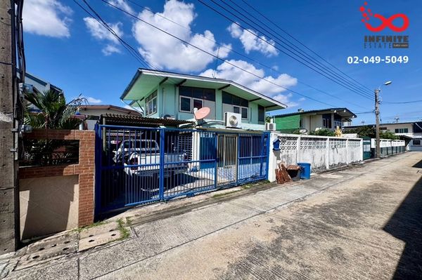 2-story detached house for sale, 69 sq m, Soi Vibhavadi-Rangsit 44, Thien Suan Niwet Village, near BTS Kasetsart University.