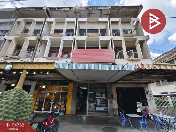 Commercial building for sale, 3 floors, area 18 sq m, Ban Pong, Ratchaburi.