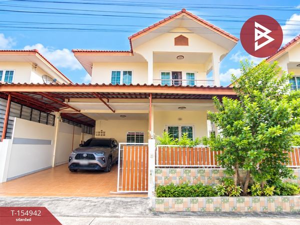 Semi-detached house for sale, Tasarin Village 2, Phraeksa (Soi Mangkorn-Khandi), Samut Prakan.