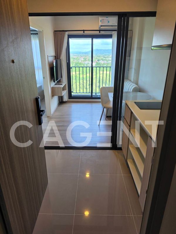 For rent: Escent Ville Surat Thani project, next to Central Surat Thani. Ready to move in, new project, high-rise building.