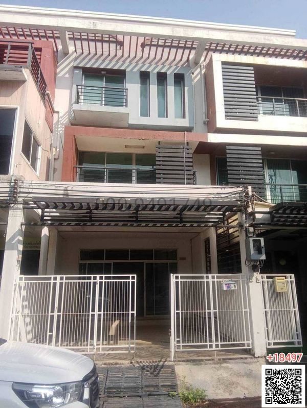 เช่า ทาวโฮม 3 ชั้น ใกล้สถานีรถไฟฟ้าสีชมพู