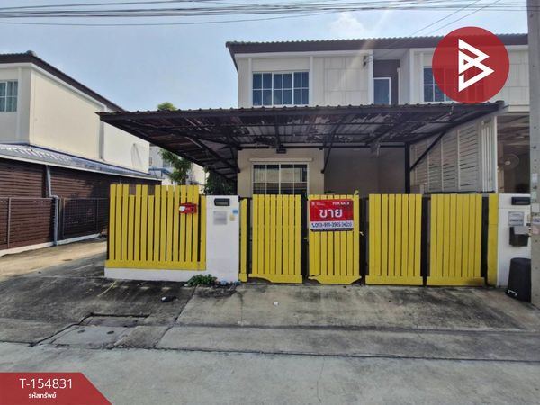 Townhouse for sale Pruksa Village Theparak-Muang Mai Project 3, Bang Bo, Samut Prakan