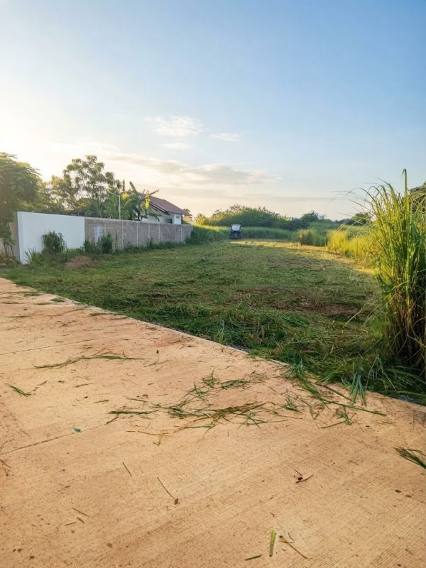 96953 - Land for sale, 140.3 sq m, Black Mountain zone, Hua Hin, next to cement road, water and electricity ready, free transfer fee.