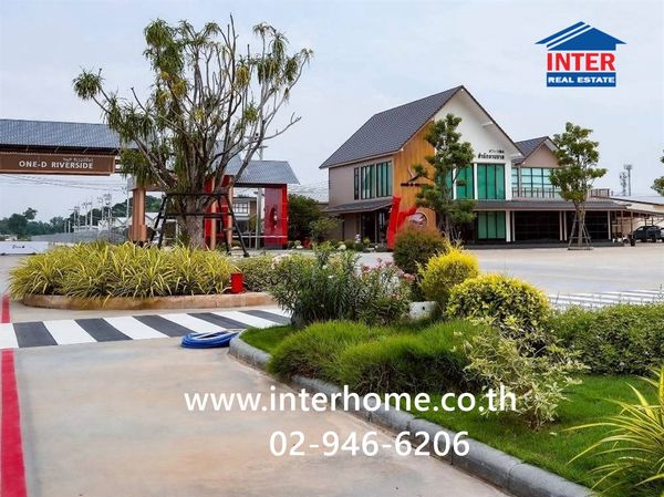 Townhouse, 1 floor, 40.9 sq m, Decano Village, Japanese house, near Wat Pa Mahachai, Rama 2 Road, Soi Wat Klang Road. Mueang Samut Songkhram, Samut Songkhram