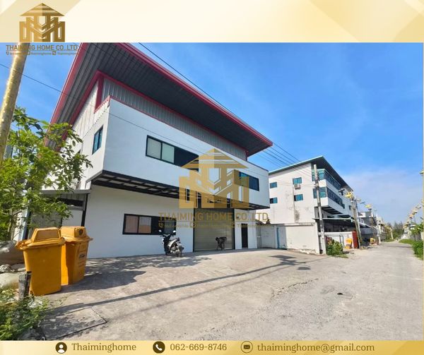 Warehouse/warehouse for rent, 394 sq m., King Kaew, Suvarnabhumi, Samut Prakan, trailer, easy in and out (TW8-33726)