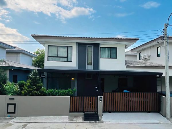 🔥 ขายบ้านแฝด คาซ่า วิลล์ ปิ่นเกล้า - ศรีรัช 🔥 Casa Ville Pinklao - Sirat / 4 ห้องนอน #HSLY099