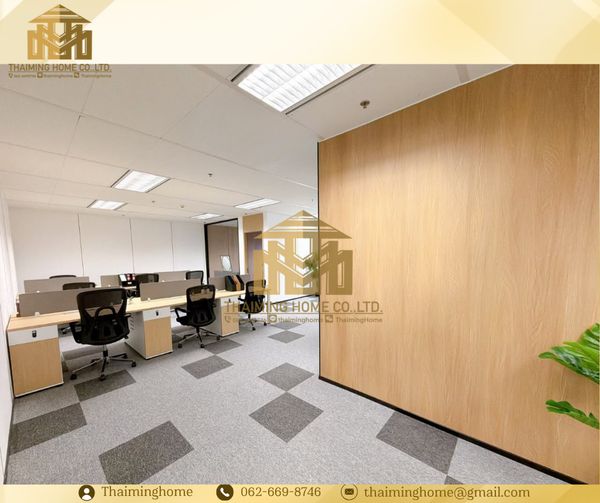 ให้เช่า สำนักงาน/ออฟฟิศ 97 ตรม. พร้อมเฟอร์นิเจอร์ ลุมพินี ใก้รถไฟฟ้าเพลินจิต ชิดลม นานา (TO8-4026)