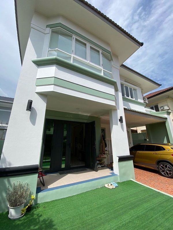 2-story detached house for rent, Taling Chan - Phutthamonthon Sai 1, Phanu Village, near Sai Tai Mai.
