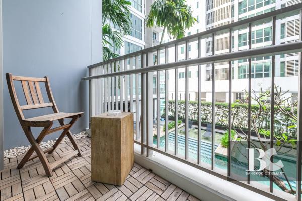 ให้เช่า 1 Bed 53 ตร.ม. ฝ้าสูง 3 ม. ใกล้ MAZE ทองหล่อ | Quattro by Sansiri | 55,000 บาท/เดือน