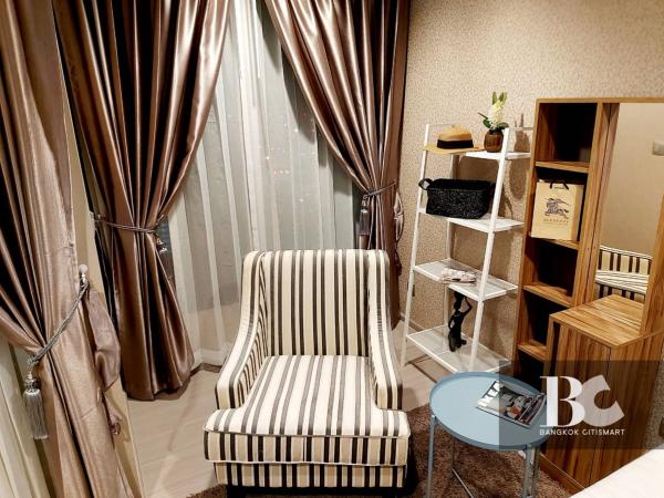 ให้เช่า Studio 25 ตร.ม. ใกล้ Fortune Town MRT พระราม 9 | Life Asoke-Rama 9 | 17,500 บาท/เดือน