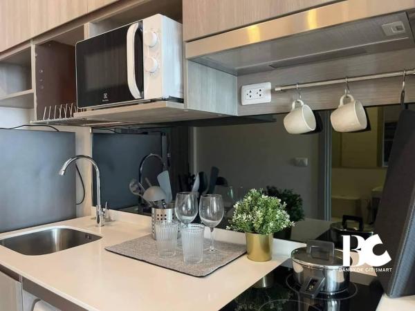 ให้เช่า 1 Bed 26 ตร.ม. ฝ้าสูง 3 ม. งบ 18,000 อ่อนนุช | Knightsbridge Prime Onnut | 18,000 บาท/เดือน