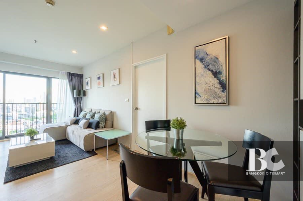 ให้เช่า 1 Bed 43 ตร.ม. พร้อมที่จอดรถ Skywalk ถึง BTS ทองหล่อ | Noble Remix | 26,000 บาท/เดือน