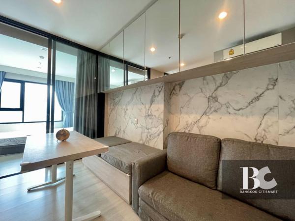 ให้เช่า 1 Bedroom Plus 35 ตร.ม. ใกล้ร.ร.เซนต์ดอมินิก อโศก | Life Asoke | 23,000 บาท/เดือน