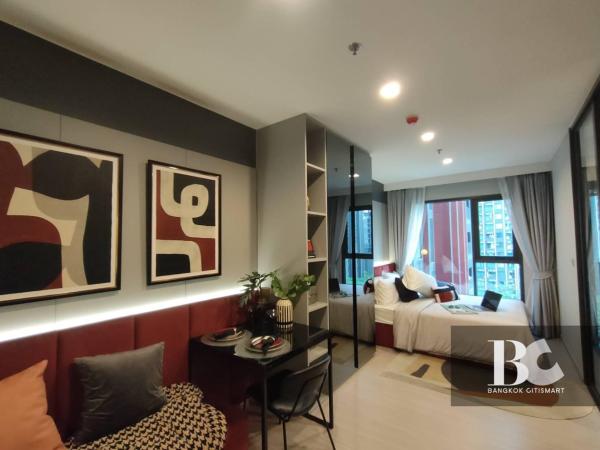 ให้เช่า Studio 25.5 ตร.ม. ใกล้โรงพยาบาลพระราม 9 มักกะสัน | Life Asoke Hype | 18,000 บาท/เดือน