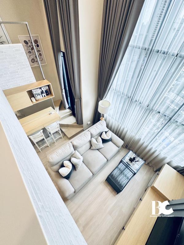 ให้เช่า 1 Bed Duo Space 30 ตร.ม. ฝ้าสูง 4.4 ม. สาทร | Knightsbridge Prime Sathorn | 27,000 บาท/เดือน