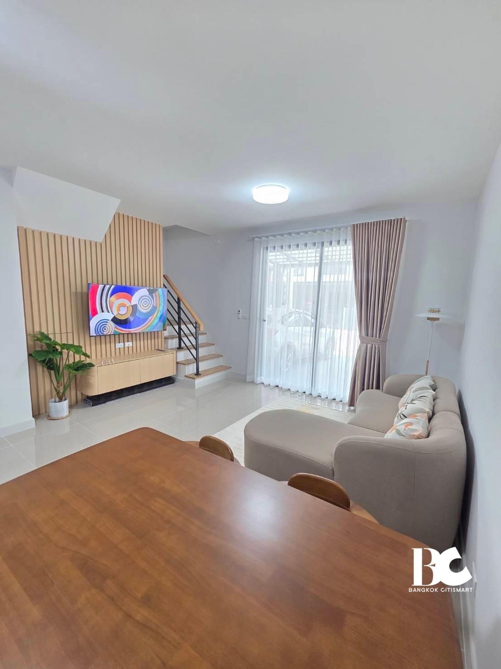 ให้เช่าทาวน์โฮม 3 ห้องนอน 110 ตร.ม. ใกล้รพ.ปริ้นซ์ สุวรรณภูมิ | Pleno Sukhumvit-Bangna 3 | 36,000 บาท/เดือน – รูปที่ 4