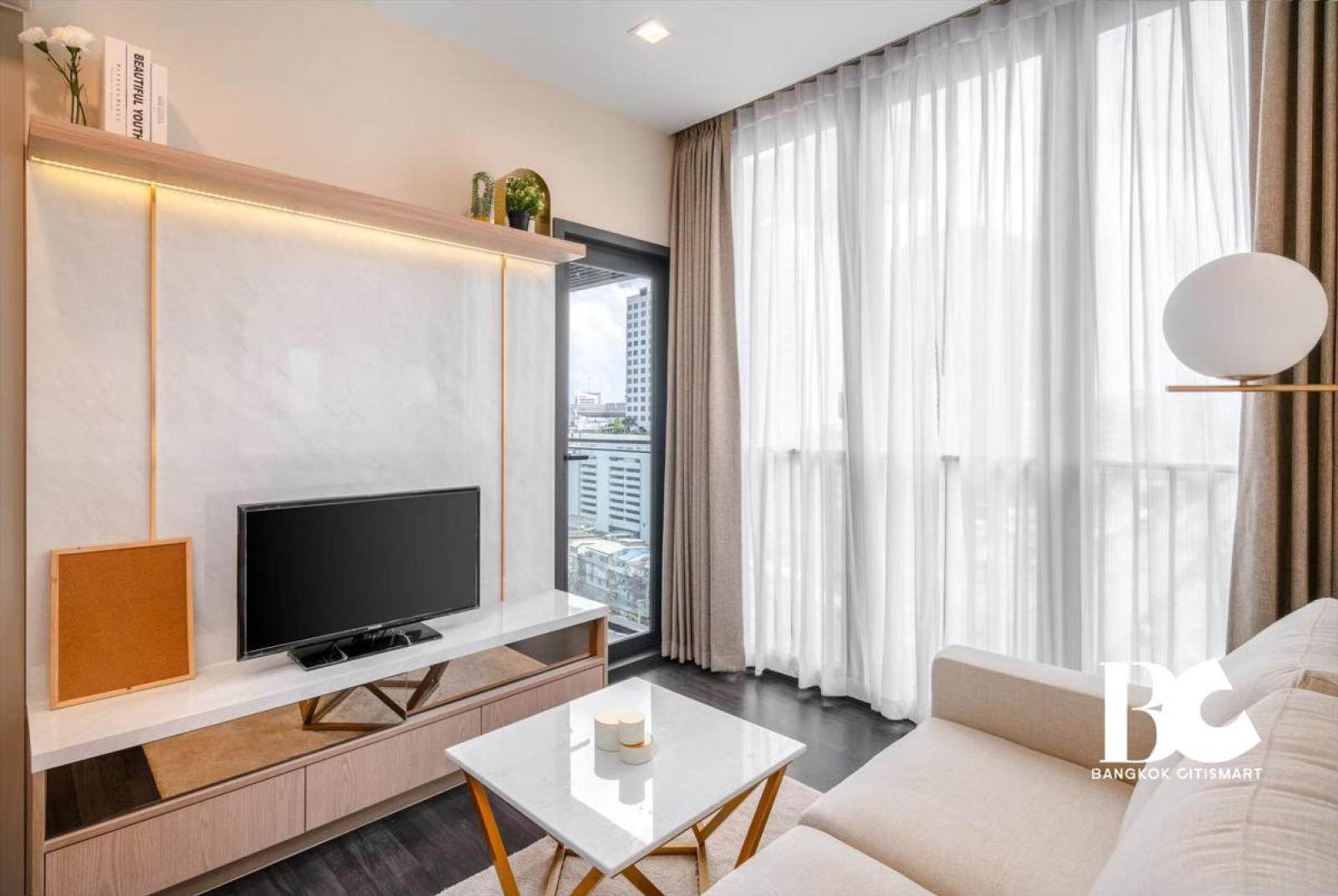 ให้เช่า 1 Bed 34.75 ตร.ม. ฝ้าสูง 2.7 ม. ใกล้ MRT พระราม 9 | The Line Asoke-Ratchada | 25,000 บาท/เดือน ให้เช่า 1 Bed 34.75 ตร.ม. ฝ้าสูง 2.7 ม. ใกล้ MRT พระราม 9 | The Line Asoke-Ratchada | 25,000 บาท/เดือน