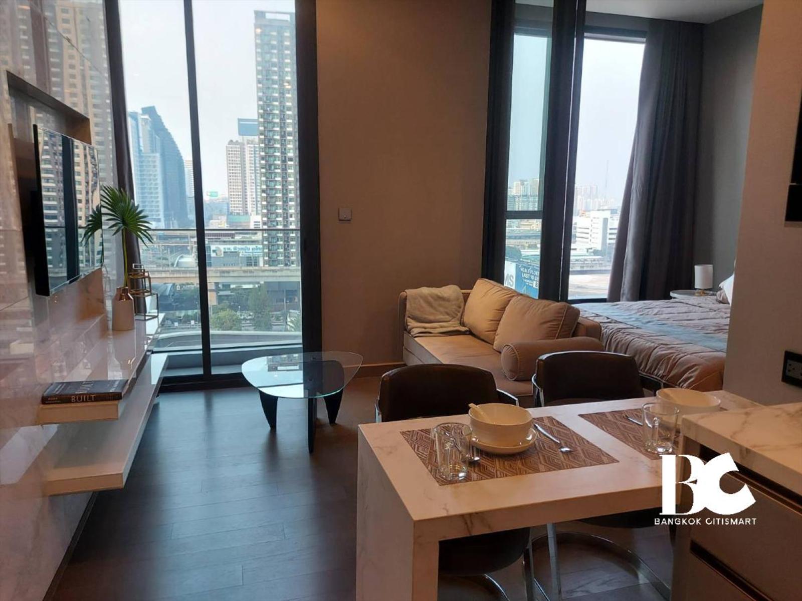 ให้เช่า 1 Bed 35.99 ตร.ม. ฝ้าสูง 3 ม. ใกล้ มศว ประสานมิตร | THE ESSE at SINGHA COMPLEX | 35,000 บาท/เดือน – รูปที่ 4