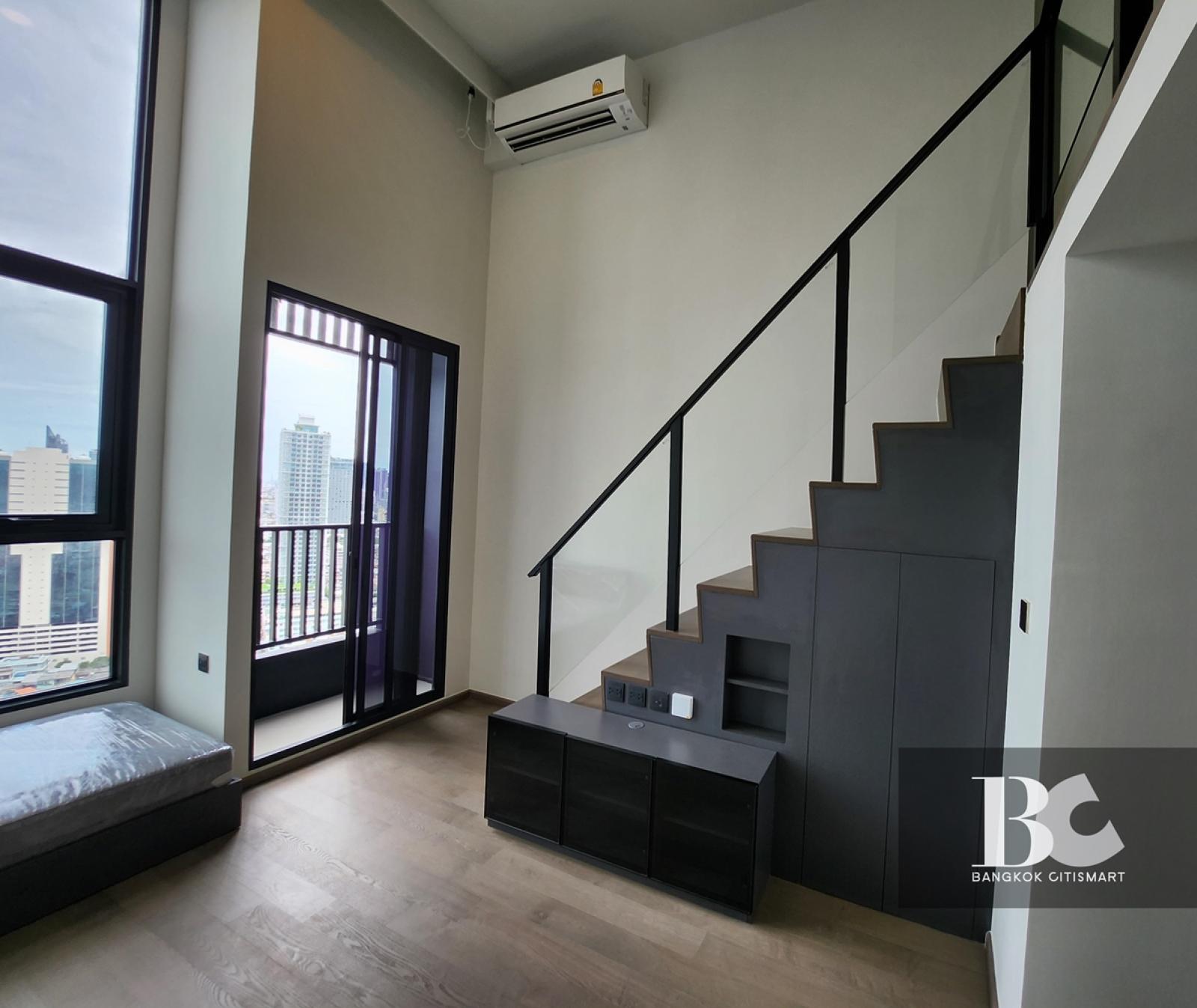 For rent 1 Bed Loft 23.75 sq m., ceiling height 4.25 m., near Chamchuri Square | Park Origin Chula-Samyan | 39,000 baht/month – รูปที่ 3