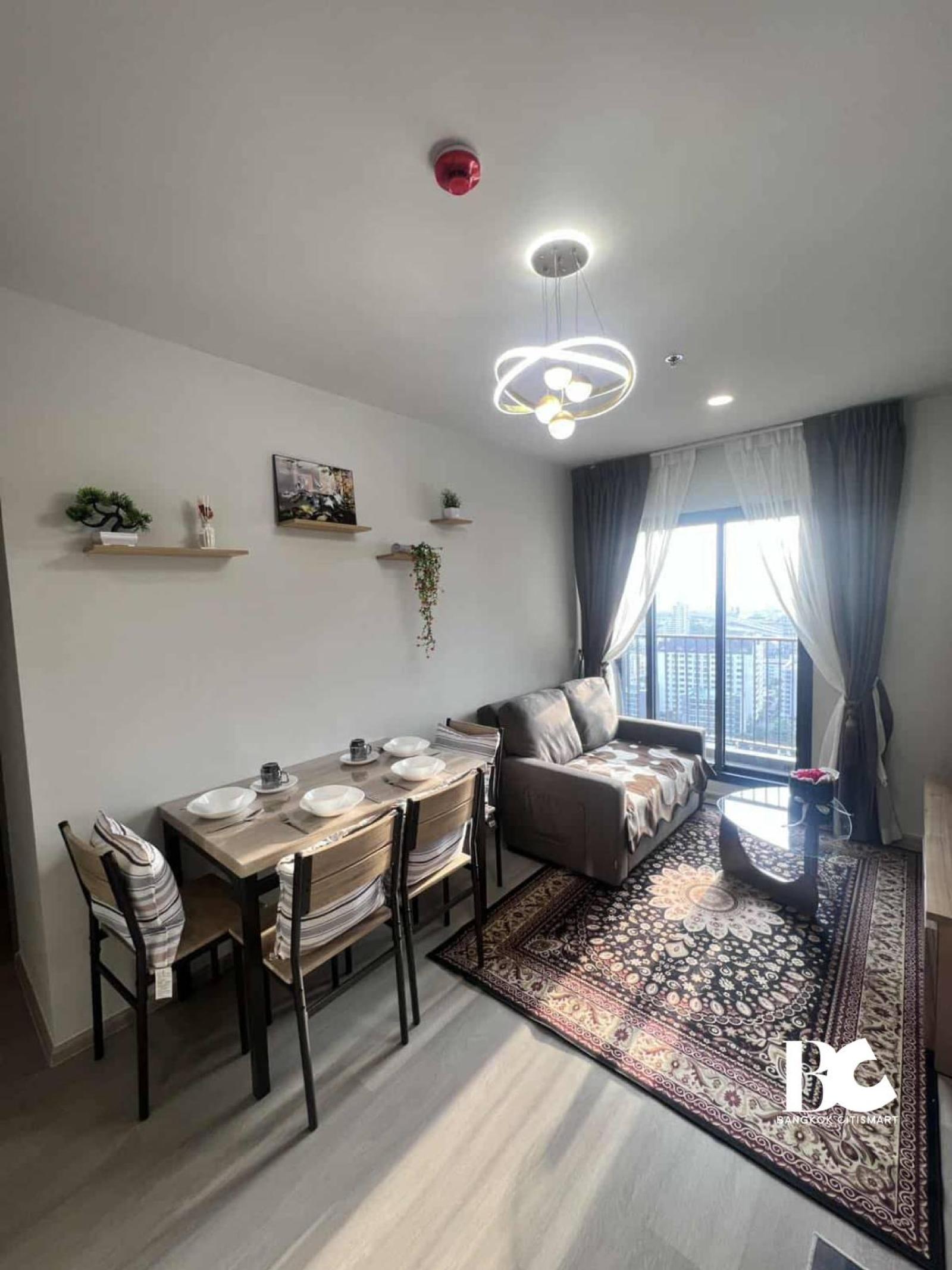ให้เช่า 2 Bed 2 Bath 53.52 ตร.ม. พร้อมที่จอดรถ ใกล้ Century อ่อนนุช | ASPIRE Onnut Station | 38,000 บาท/เดือน – รูปที่ 3