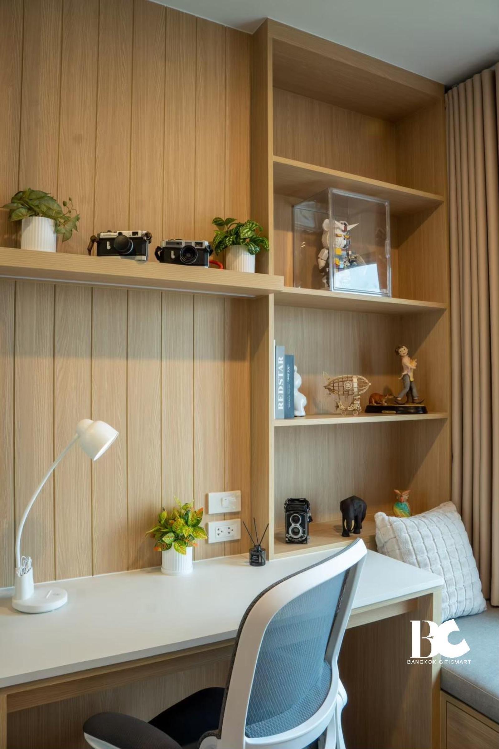 ให้เช่า 1 Bedroom Plus 35 ตร.ม. มุมทำงาน ใกล้ A Square พระราม 4 | LIFE Rama 4 - Asoke | 25,000 บาท/เดือน – รูปที่ 3