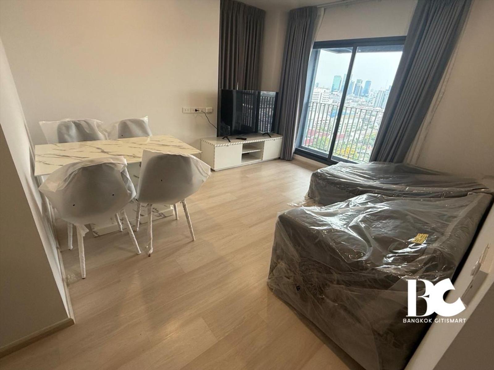 ให้เช่า 2 Bed 2 Bath 60.38 ตร.ม. แบบ 2 ห้องนอนใหญ่สุด ห้องใหม่ | ASPIRE Vibha-Victory | 31,000 บาท/เดือน – รูปที่ 4