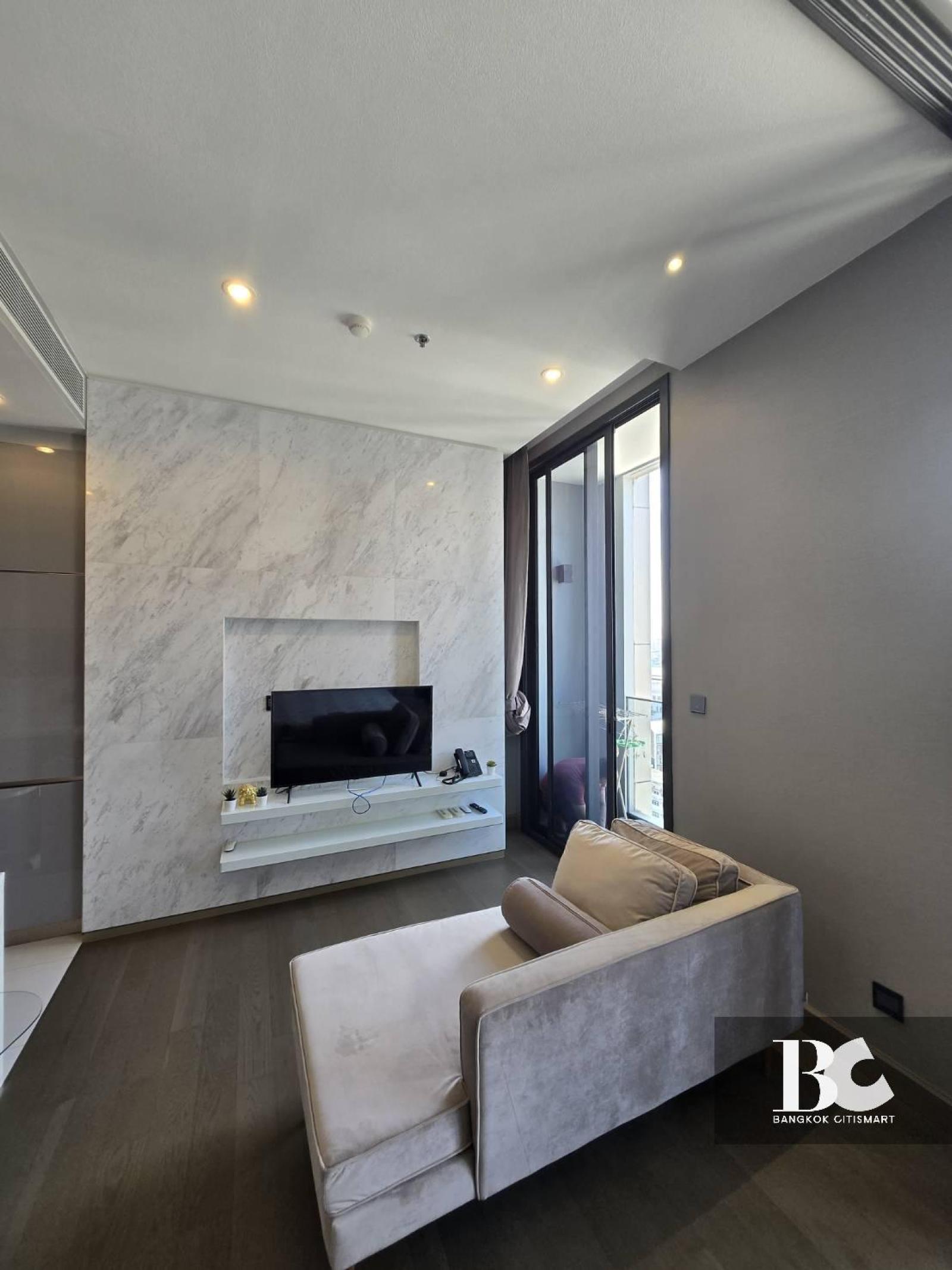 ให้เช่า 1 Bed 36 ตร.ม. ฝ้าสูง 3 ม. ใกล้ ARL มักกะสัน | THE ESSE at SINGHA COMPLEX | 30,000 บาท/เดือน – รูปที่ 4
