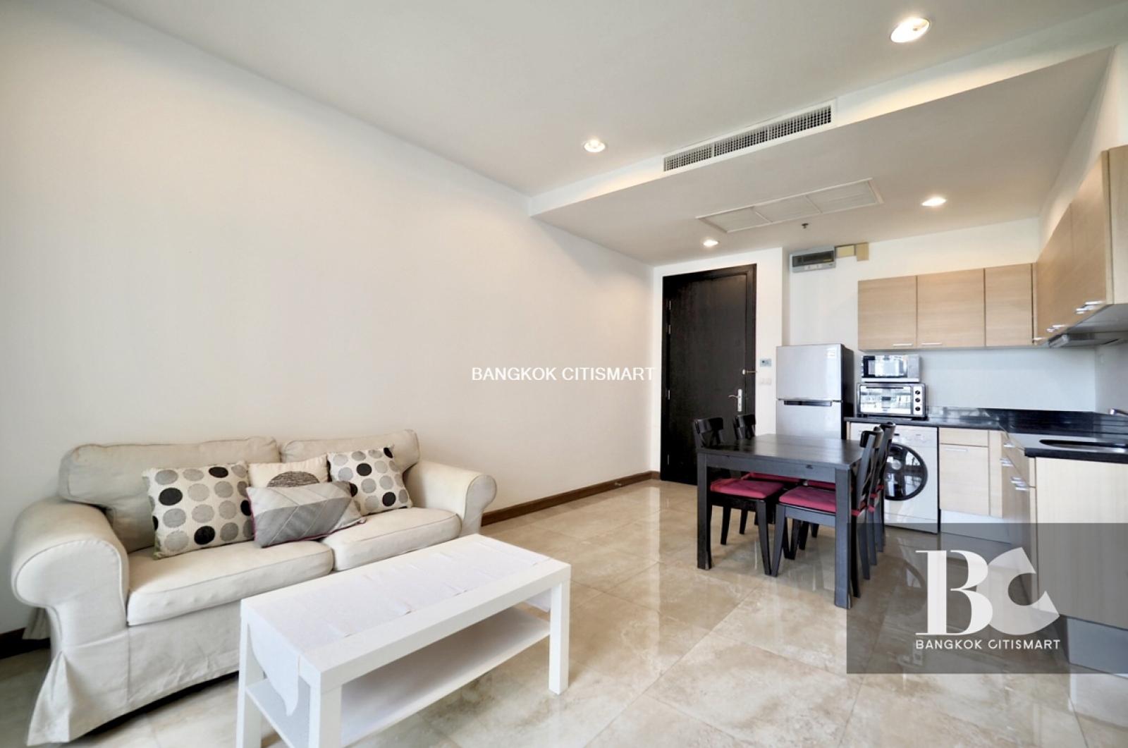 ให้เช่า 1 Bed 54.5 ตร.ม. แบบ 1 ห้องนอนใหญ่สุด ใกล้ Central Chidlom | The Address Chidlom | 33,000 บาท/เดือน – รูปที่ 3