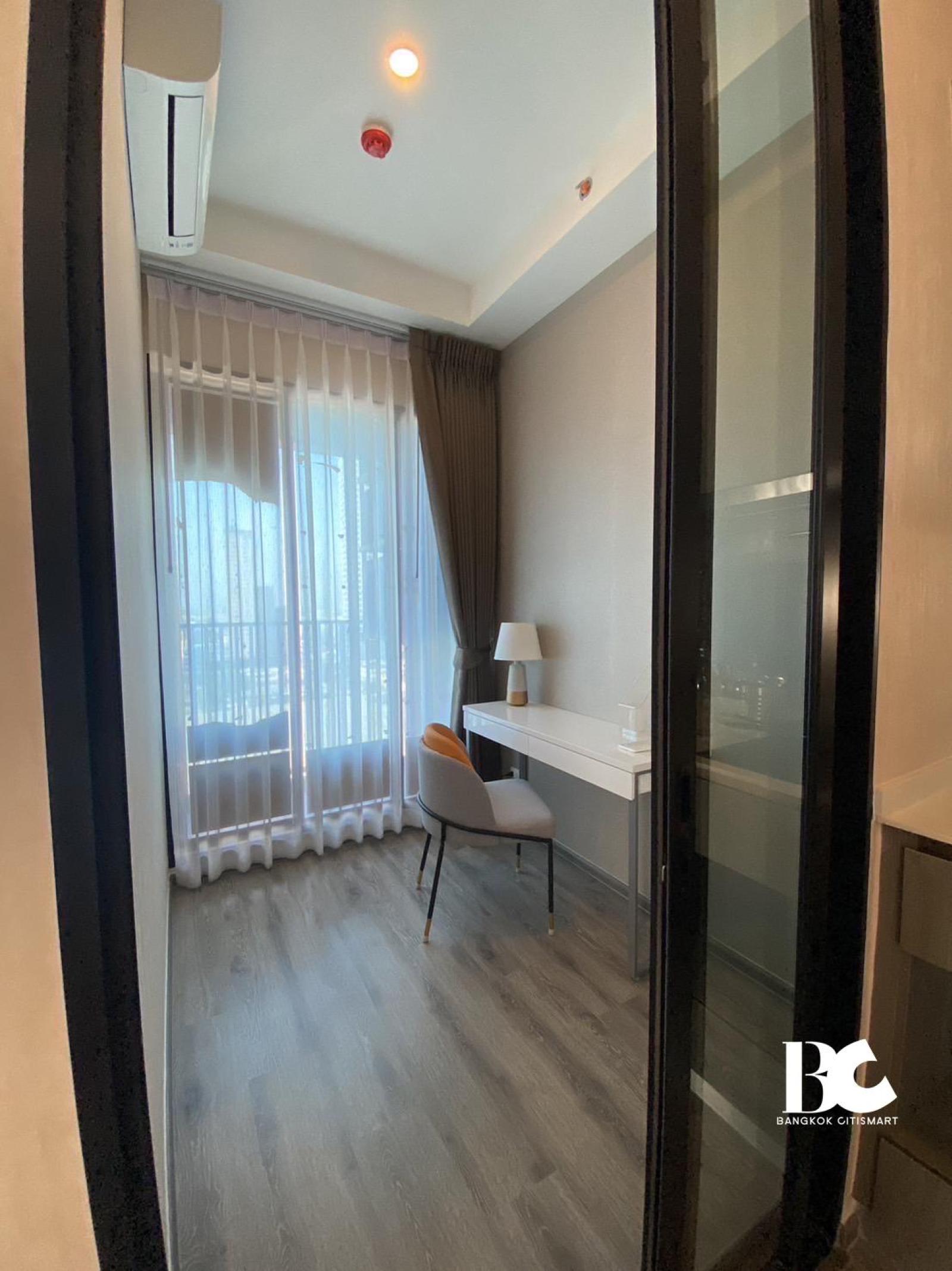 ให้เช่า 1 Bedroom Plus 32 ตร.ม. ฝ้าสูง 3 ม. ใกล้ Century | Knightsbridge Prime Onnut | 24,000 บาท/เดือน – รูปที่ 4