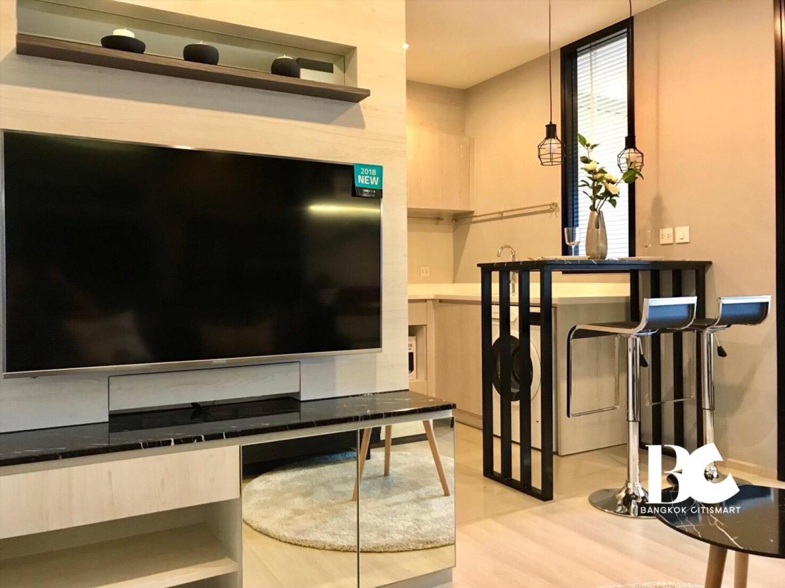 ให้เช่า 1 Bedroom Plus 35 ตร.ม. ใกล้ Midtown Asoke ARL มักกะสัน | Life Asoke | 22,000 บาท/เดือน – รูปที่ 3