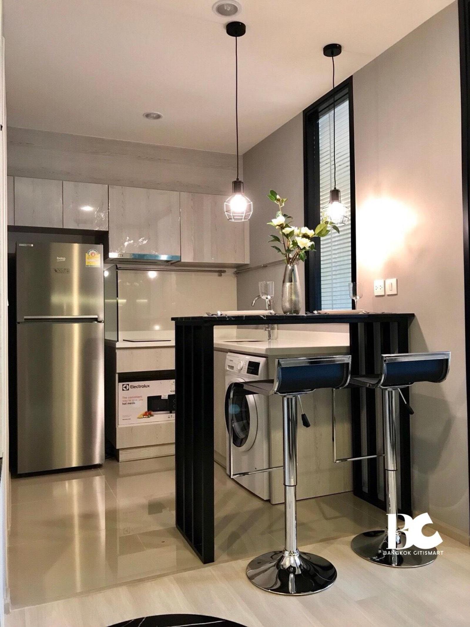 ให้เช่า 1 Bedroom Plus 35 ตร.ม. ใกล้ Midtown Asoke ARL มักกะสัน | Life Asoke | 22,000 บาท/เดือน – รูปที่ 4