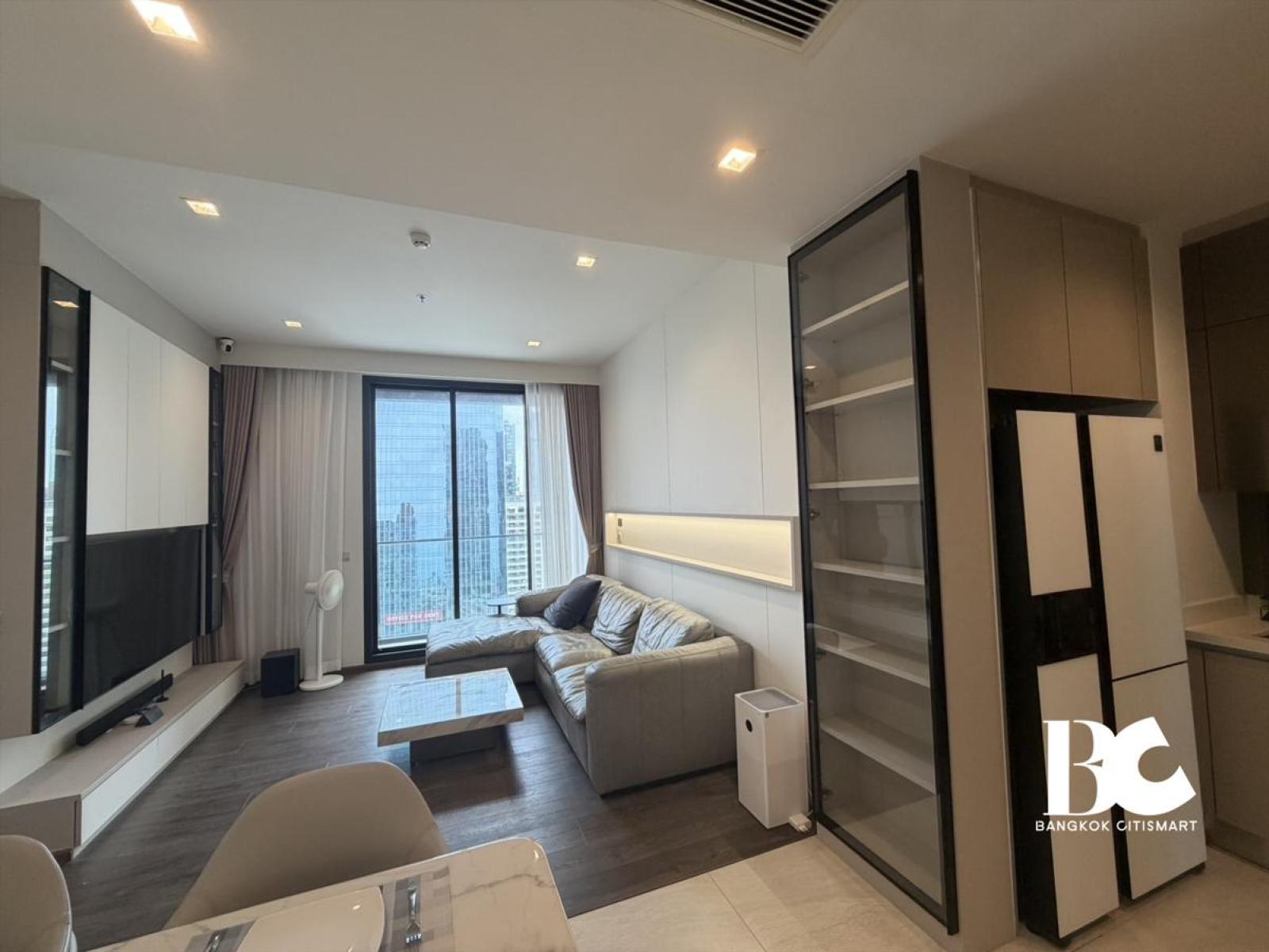 ให้เช่า 2 Bed 2 Bath 71 ตร.ม. ฝ้าสูง 3 ม. ใกล้ CentralWorld | The Address Siam-Ratchathewi | 60,000 บาท/เดือน