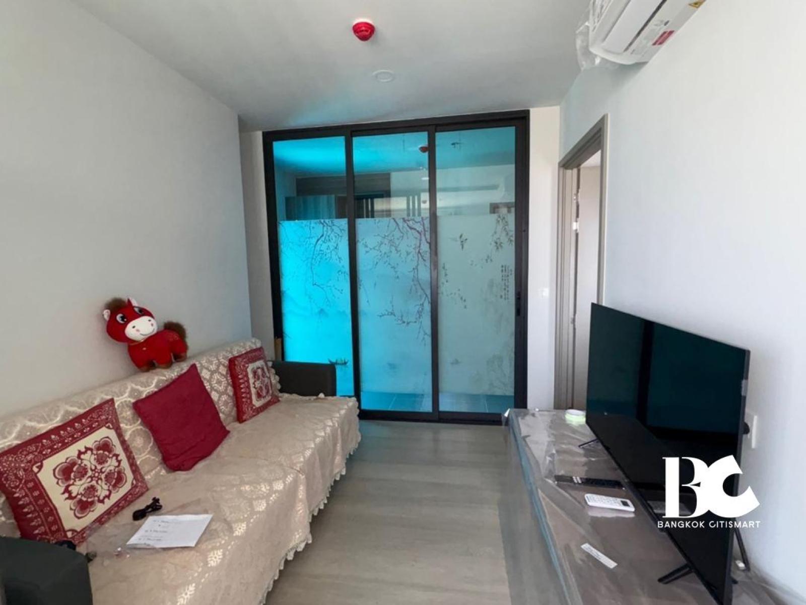 ให้เช่า 1 Bedroom Plus 35.26 ตร.ม. ครัวปิด งบ 23,000 BTS อ่อนนุช | ASPIRE Onnut Station | 23,000 บาท/เดือน