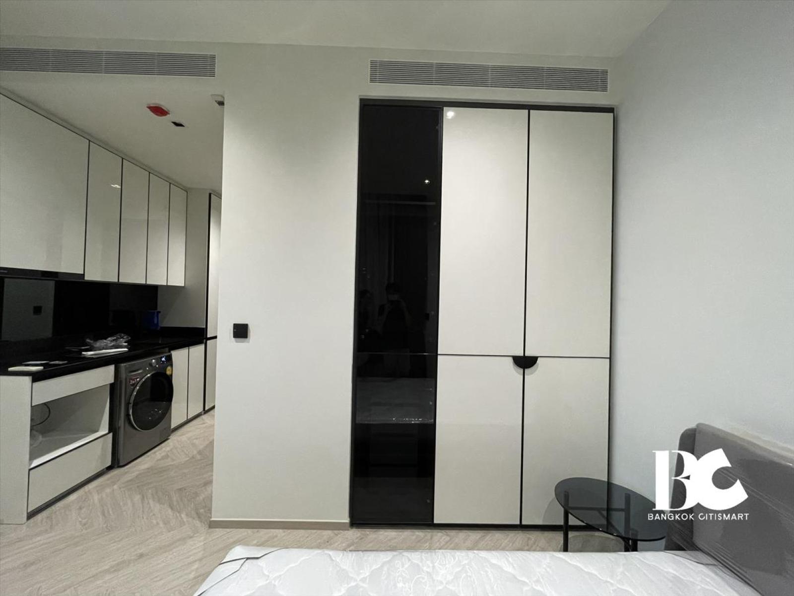 Studio for rent 25 sq m, riverside, near Shrewsbury | Chapter Charoennakhon-Riverside | 16,000 baht/month – รูปที่ 3