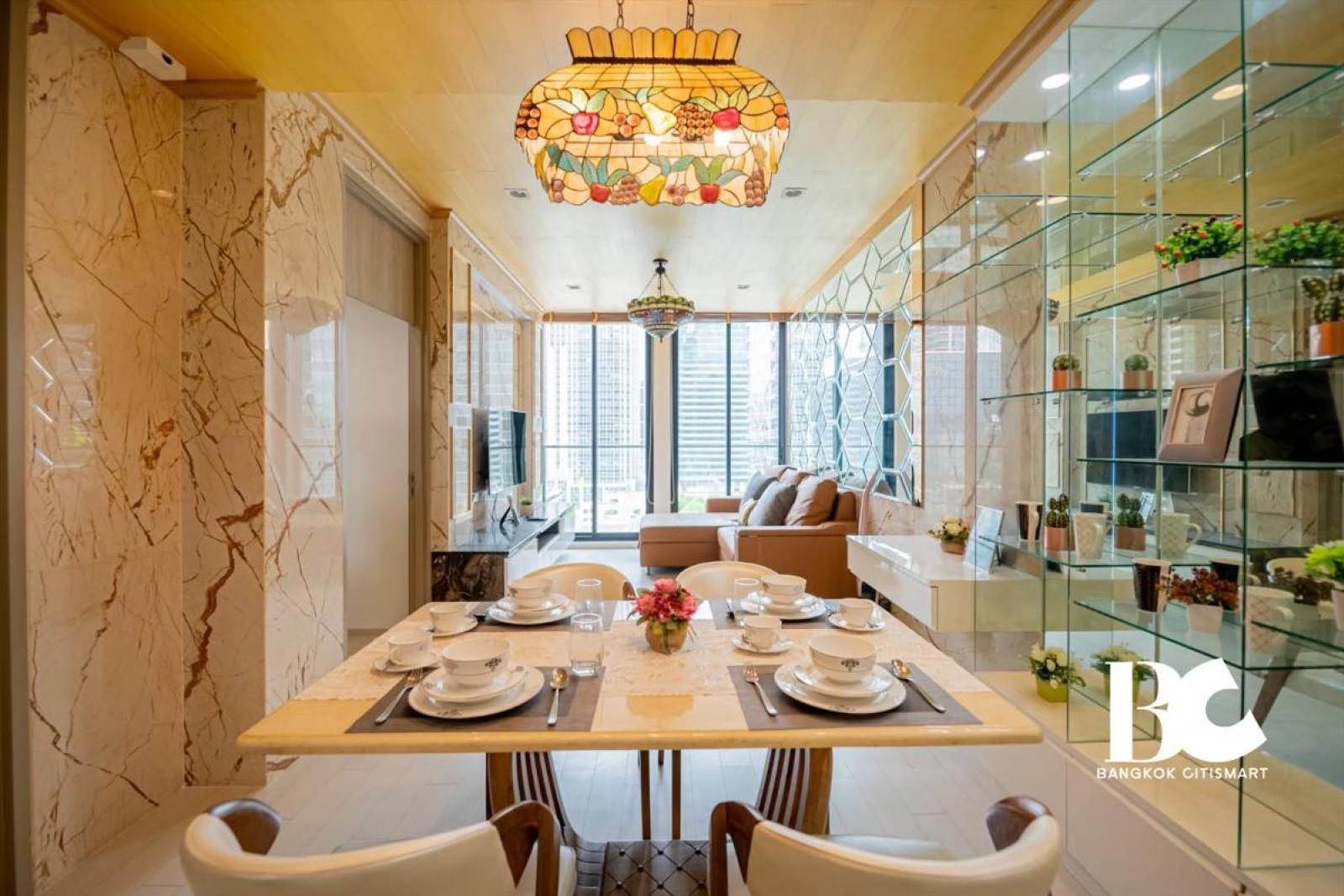 ให้เช่า 1 Bed 60 ตร.ม. ลิฟต์ส่วนตัว Skywalk ถึง BTS เพลินจิต | Noble Ploenchit | 65,000 บาท/เดือน – รูปที่ 4