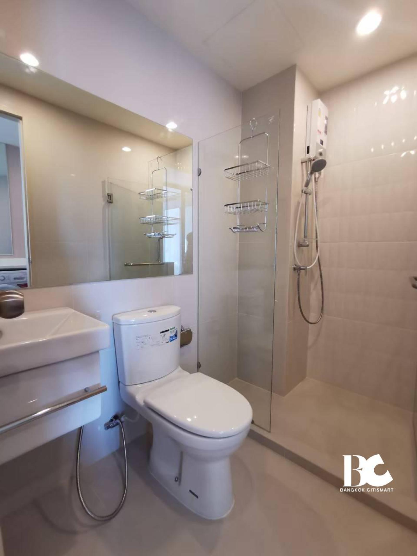 ให้เช่า 1 Bedroom Plus 35.41 ตร.ม. ใกล้ Metro Mall MRT เพชรบุรี | Life Asoke | 21,000 บาท/เดือน – รูปที่ 3