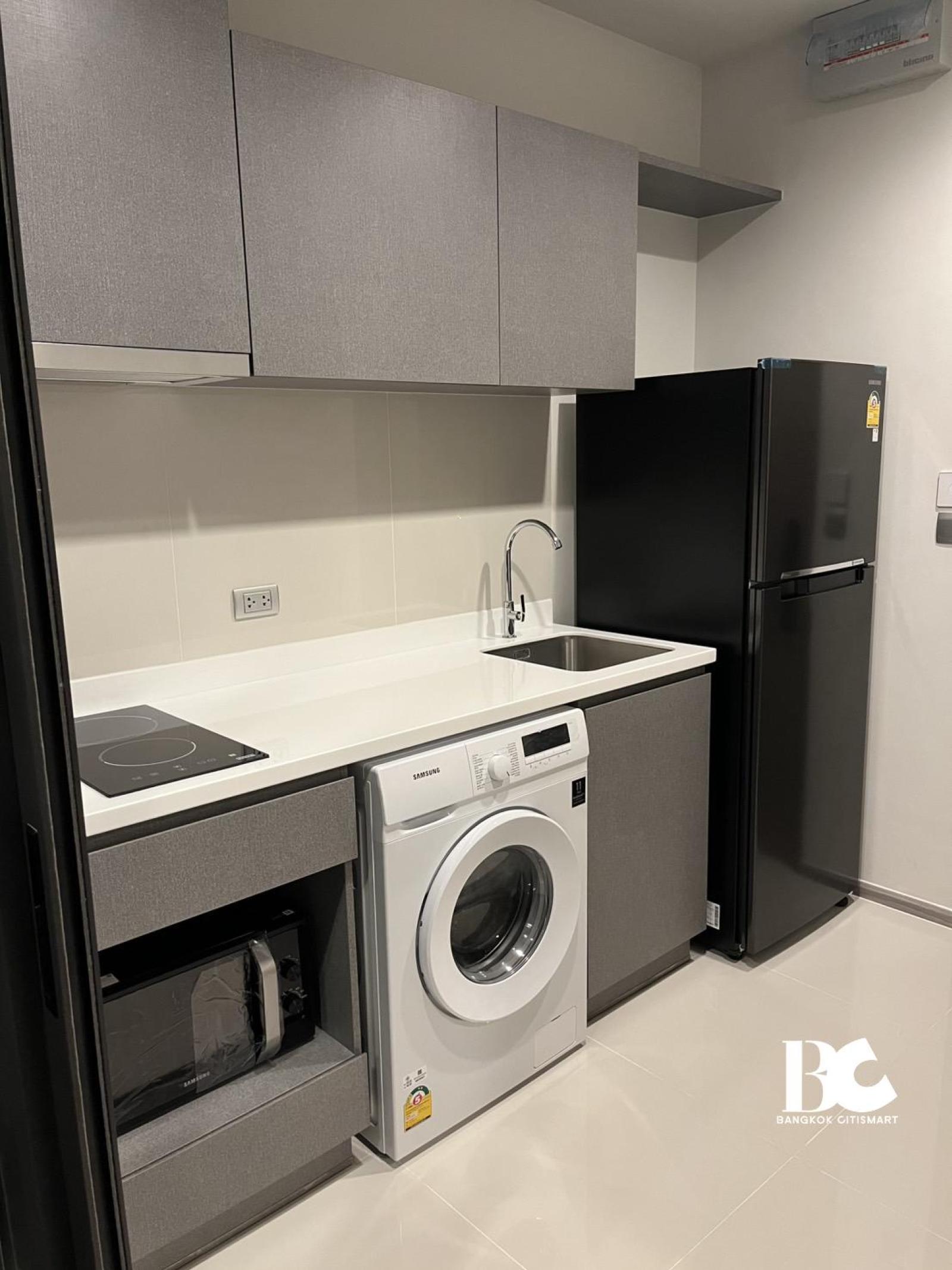 ให้เช่า 1 Bed 32 ตร.ม. แบบ 1 ห้องนอนใหญ่สุด ใกล้ Central Rama 9 | Life Asoke Hype | 23,000 บาท/เดือน – รูปที่ 3