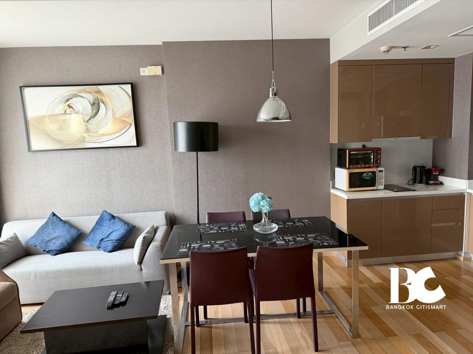 ให้เช่า 1 Bed 51.58 ตร.ม. ห้องกว้าง ใกล้ Tops Market ทองหล่อ | Siri@Sukhumvit | 35,000 บาท/เดือน – รูปที่ 3