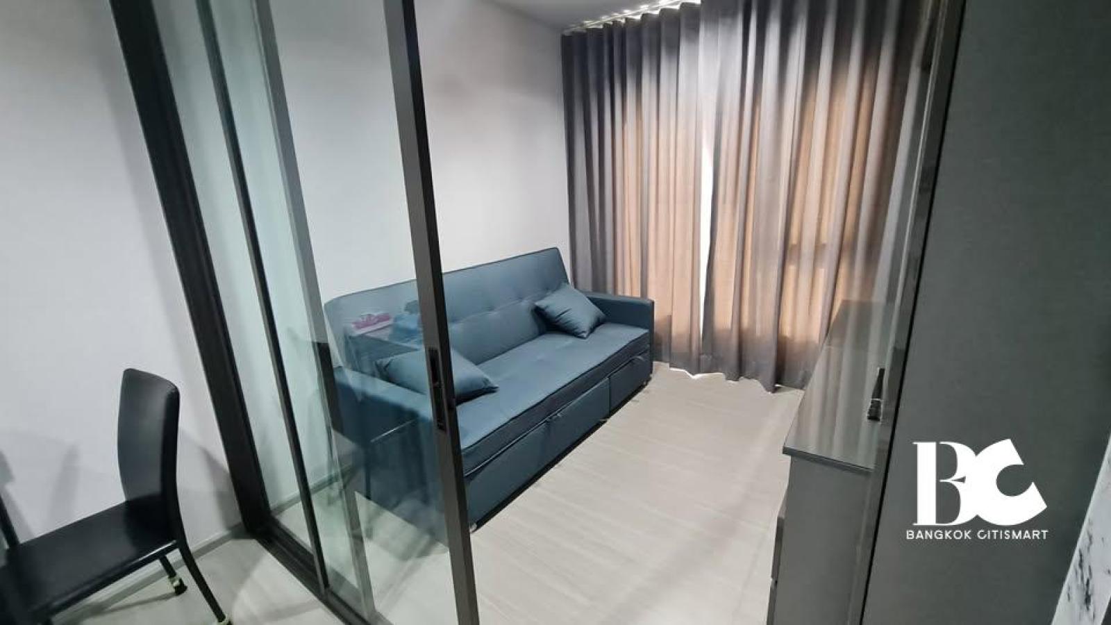 ให้เช่า 1 Bedroom Plus 35 ตร.ม. ใกล้ มศว ประสานมิตร พระราม 9 | Life Asoke-Rama 9 | 22,000 บาท/เดือน