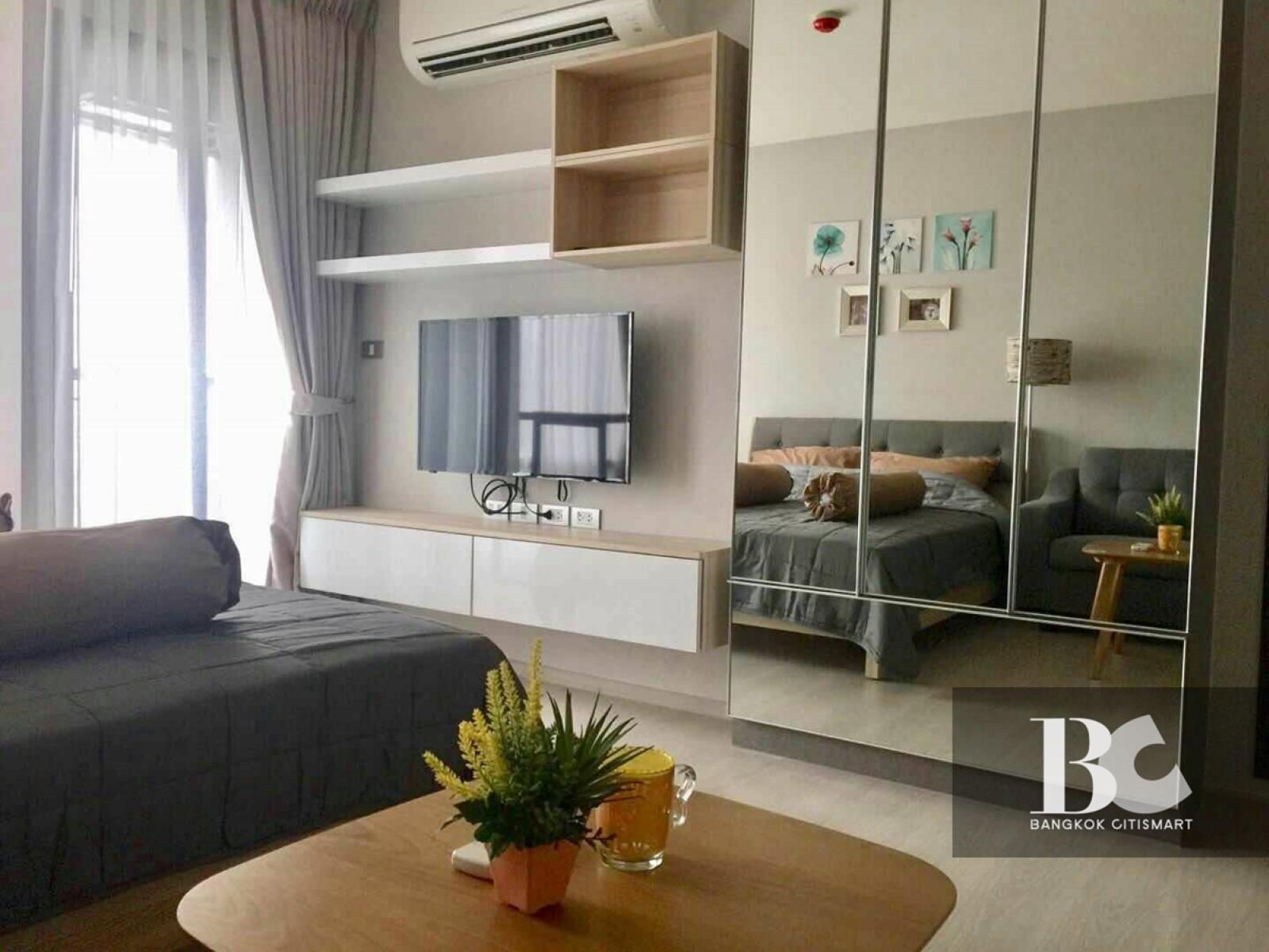 ให้เช่า Studio 24.5 ตร.ม. ใกล้ Major Cineplex เอกมัย | RHYTHM Sukhumvit 36-38 | 16,000 บาท/เดือน