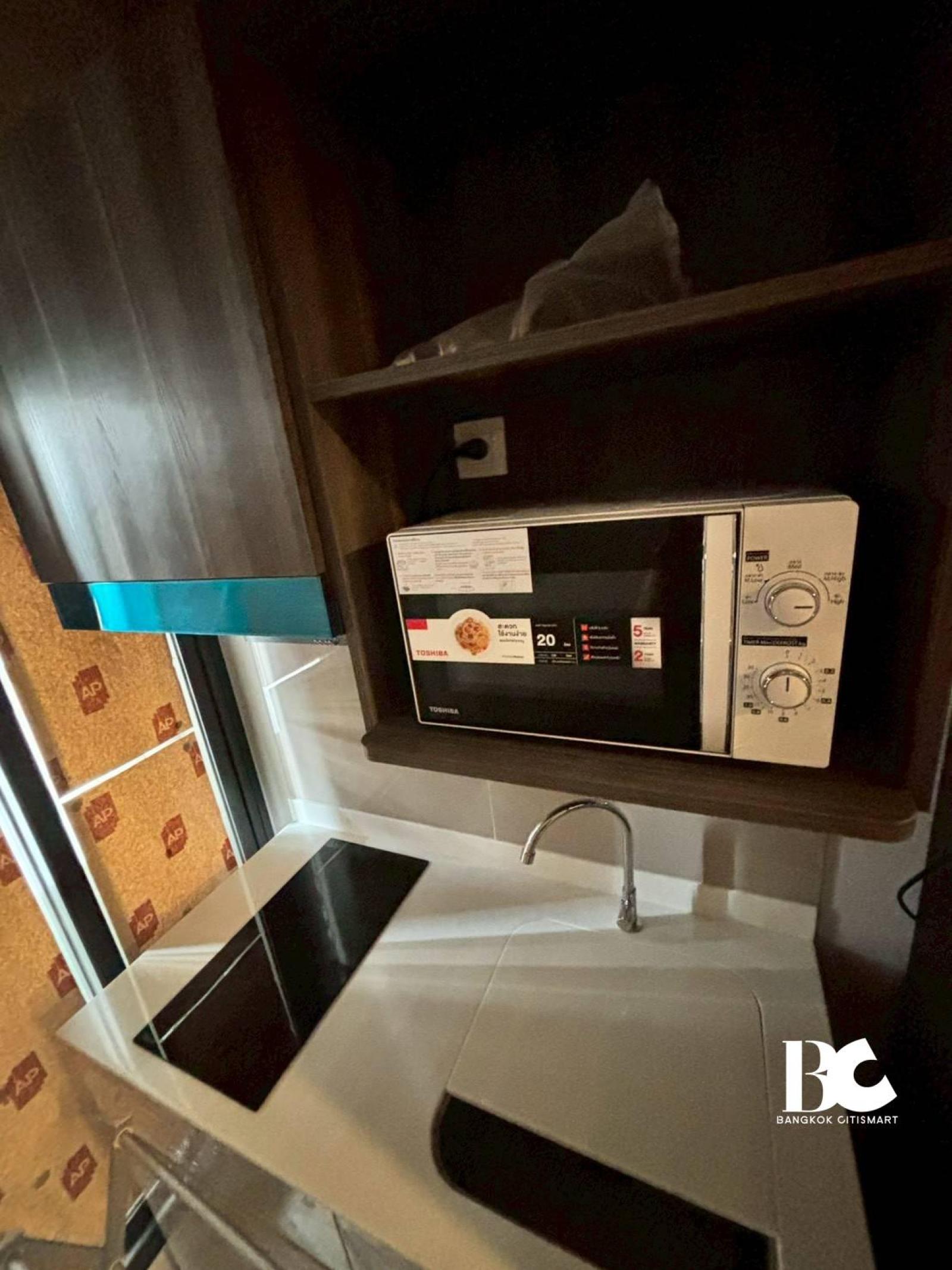 ให้เช่า 1 Bed 30.86 ตร.ม. ครัวปิด ใกล้ The Phyll สุขุมวิท 54 | ASPIRE Onnut Station | 20,000 บาท/เดือน – รูปที่ 3