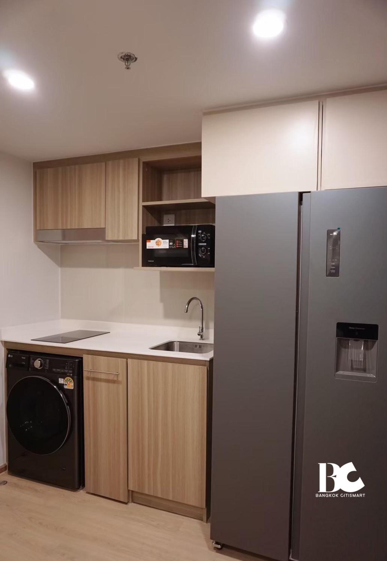 ให้เช่า 1 Bedroom Plus Vertiplex 35.17 ตร.ม. ฝ้าสูง 4.4 ม. พระราม 4 | LIFE Rama 4 - Asoke | 45,000 บาท/เดือน – รูปที่ 3