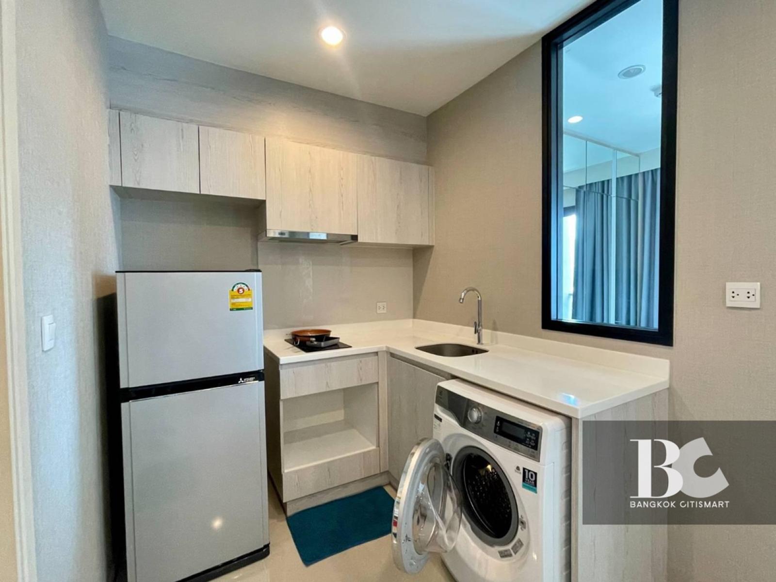 ให้เช่า 1 Bedroom Plus 35 ตร.ม. ใกล้ร.ร.เซนต์ดอมินิก อโศก | Life Asoke | 23,000 บาท/เดือน – รูปที่ 3