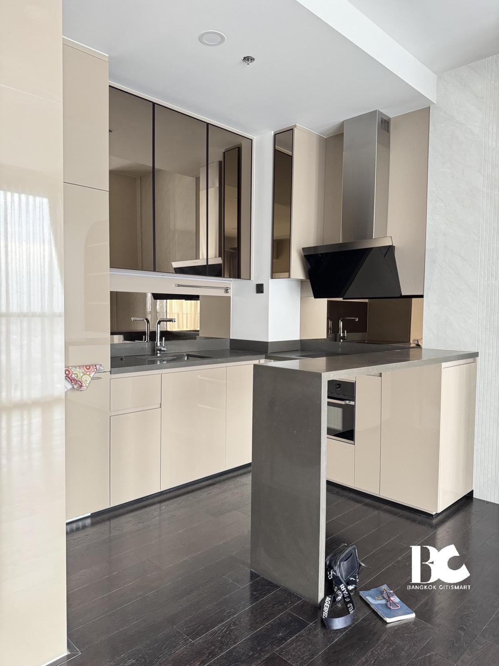 For rent, 2 Bed 2 Bath, 66.66 sq m, ceiling height 3 m., near Ekamai Mall | Park Origin Thonglor | 70,000 baht/month. – รูปที่ 4